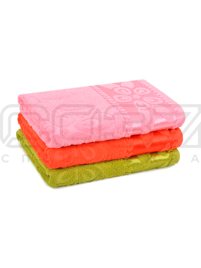 Полотенце махровое жаккардовое BJ5 70х130см пл.430 гм² 1