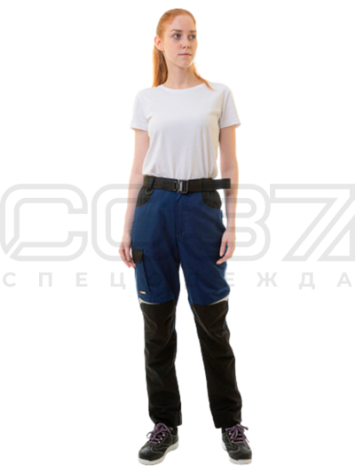 bryuki-zhenskie-rabochie-ks-328-sinijchernyj-1