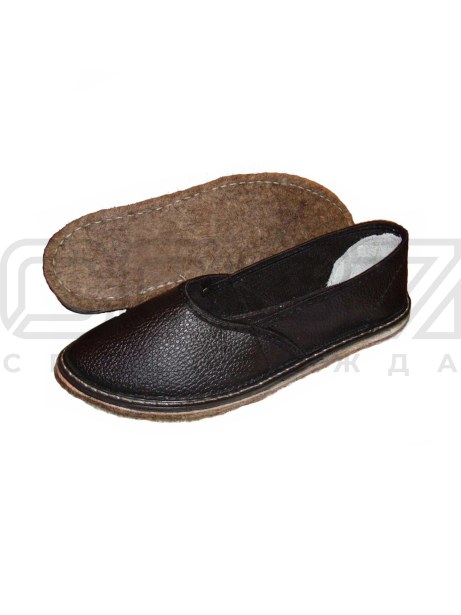 Тапочки-чувяки нат. кожа-1